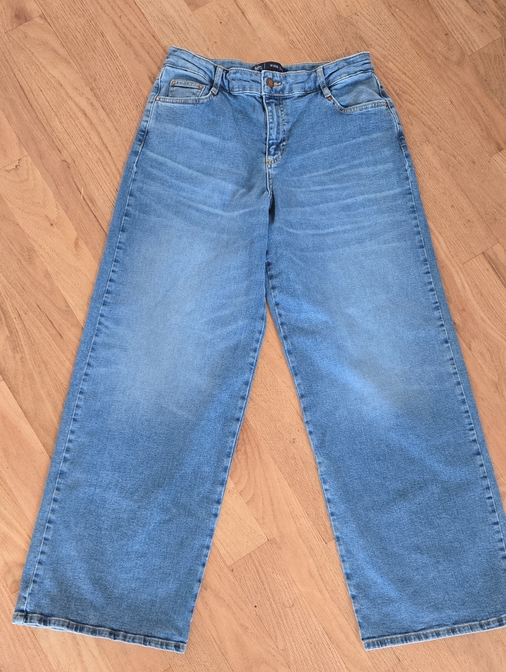 BODEN Wide Leg Light Blue Jeans